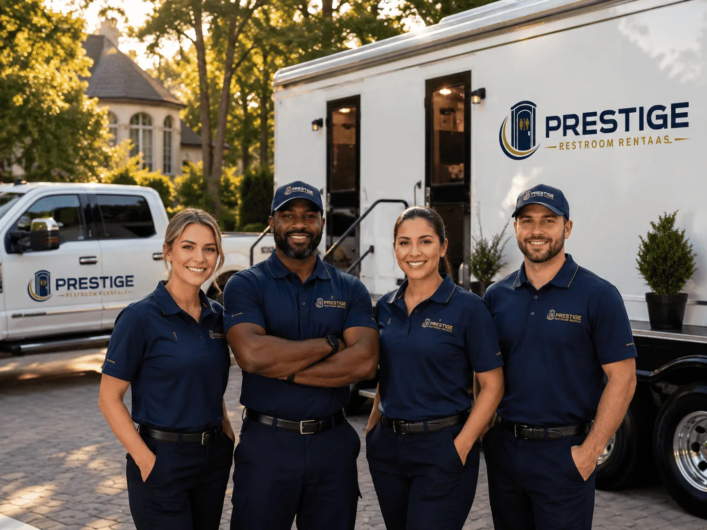 Trusted Luxury Portable Restrooms company in Garner, IA